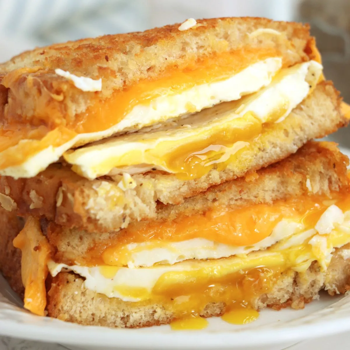 Grilled Cheese and Egg Sandwich background