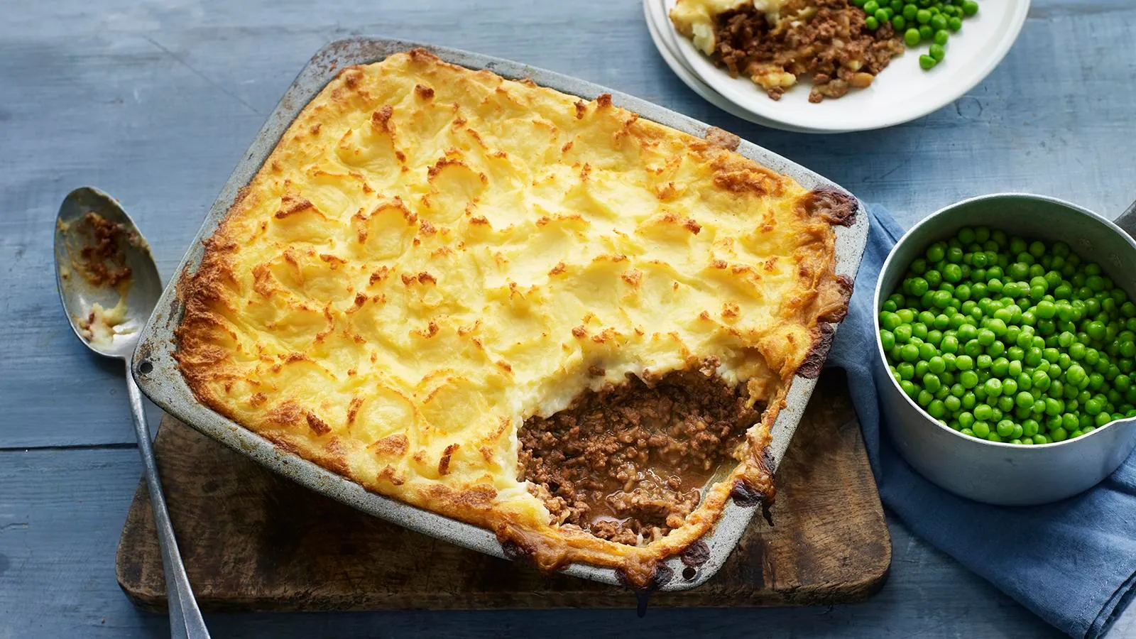 Easy cottage pie background