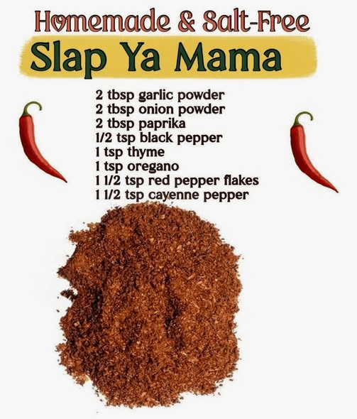Homemade Slap Ya Mama (saltfree) background