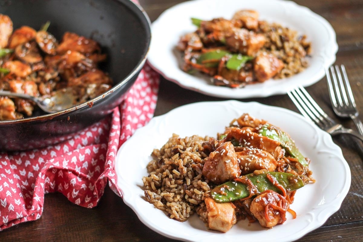 20 Minute Sesame Chicken background