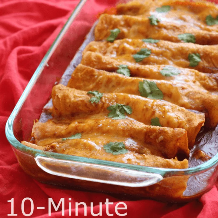 10-Minute Gluten-Free Enchiladas background